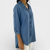 Van Elst Mode® | Elegante Bluse mit Rüschen