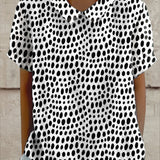 Lily | Polka-Dot-Print-Shirt