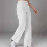 Elastische Hose mit hoher Taille
