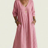 Juliette I Elegance A-Linie Maxi-Kleid