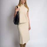 Scarlett Distressed Leather Tote