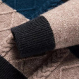 Jacquard-Pullover für elegante Wärme an kalten Tagen