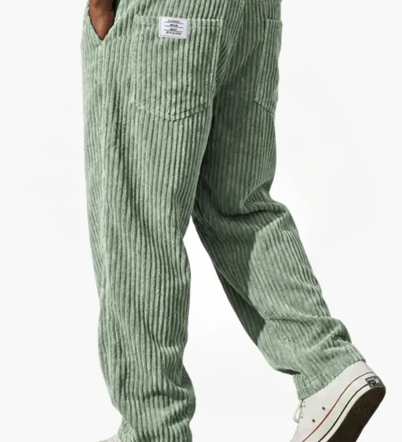 Herren Cordhose mit elastischem Bund
