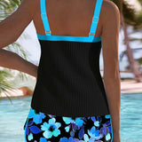 Elegantes Zweiteiliges Tankini-Set