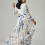 Rielle | Faltenwurf Midi Kleid