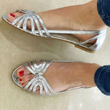 Eleonora | Goldene Sandalen Sommerlicht