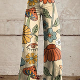 Solène | Sanfter Wildmuster-Hose