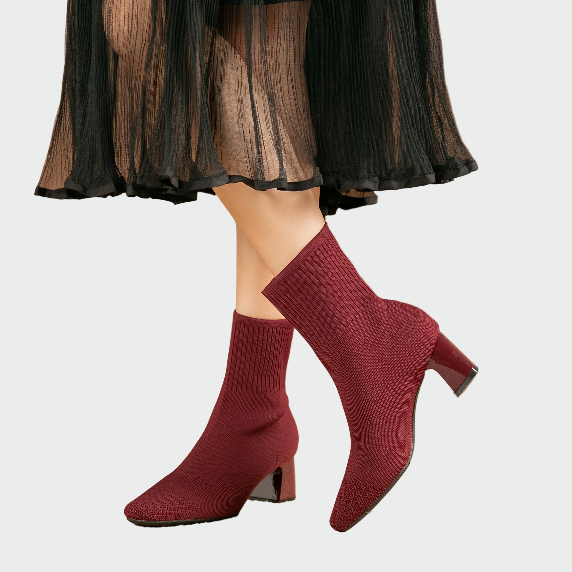 Natalie - Strick Stiefel