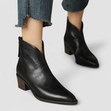 Chloe - Luxuriöse Niedrig-Absatz Stiefeletten