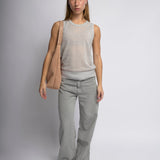 Suede Daily Leather Tote