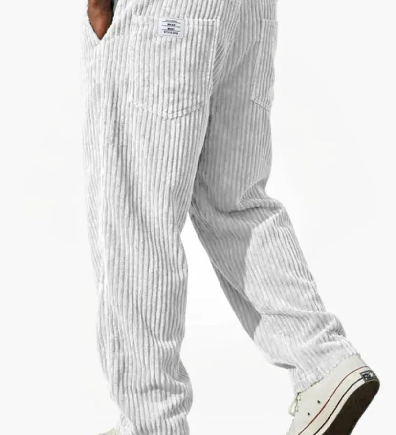 Herren Cordhose mit elastischem Bund