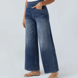 Van Elst Mode® | Bequeme Jeans mit hoher Taille