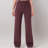 Elastische Hose mit hoher Taille