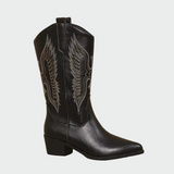 Charlotte - Kunstleder Western Cowboy Stiefel