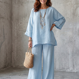 Prue | Oversized Tunika Weite Hose Set