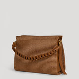 Braid-Handtasche aus Leder und Rafia Limited Edition Leder
