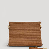 Braid-Handtasche aus Leder und Rafia Limited Edition Leder