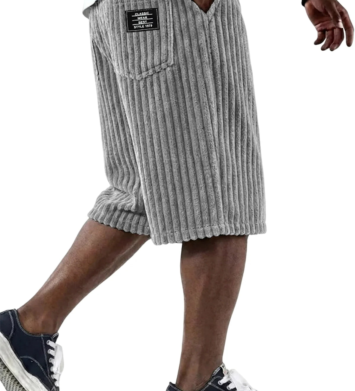 Sommerfeld | Cord-Shorts mit Stickdetail (1 Kaufen, 1 GRATIS dazu)