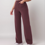 Elastische Hose mit hoher Taille