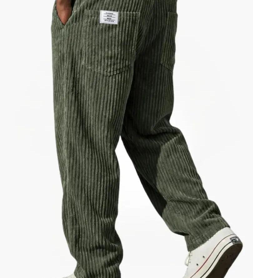 Herren Cordhose mit elastischem Bund