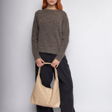 Scarlett Distressed Leather Tote
