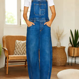 Nora™ | Latzhose aus Denim mit Taschen