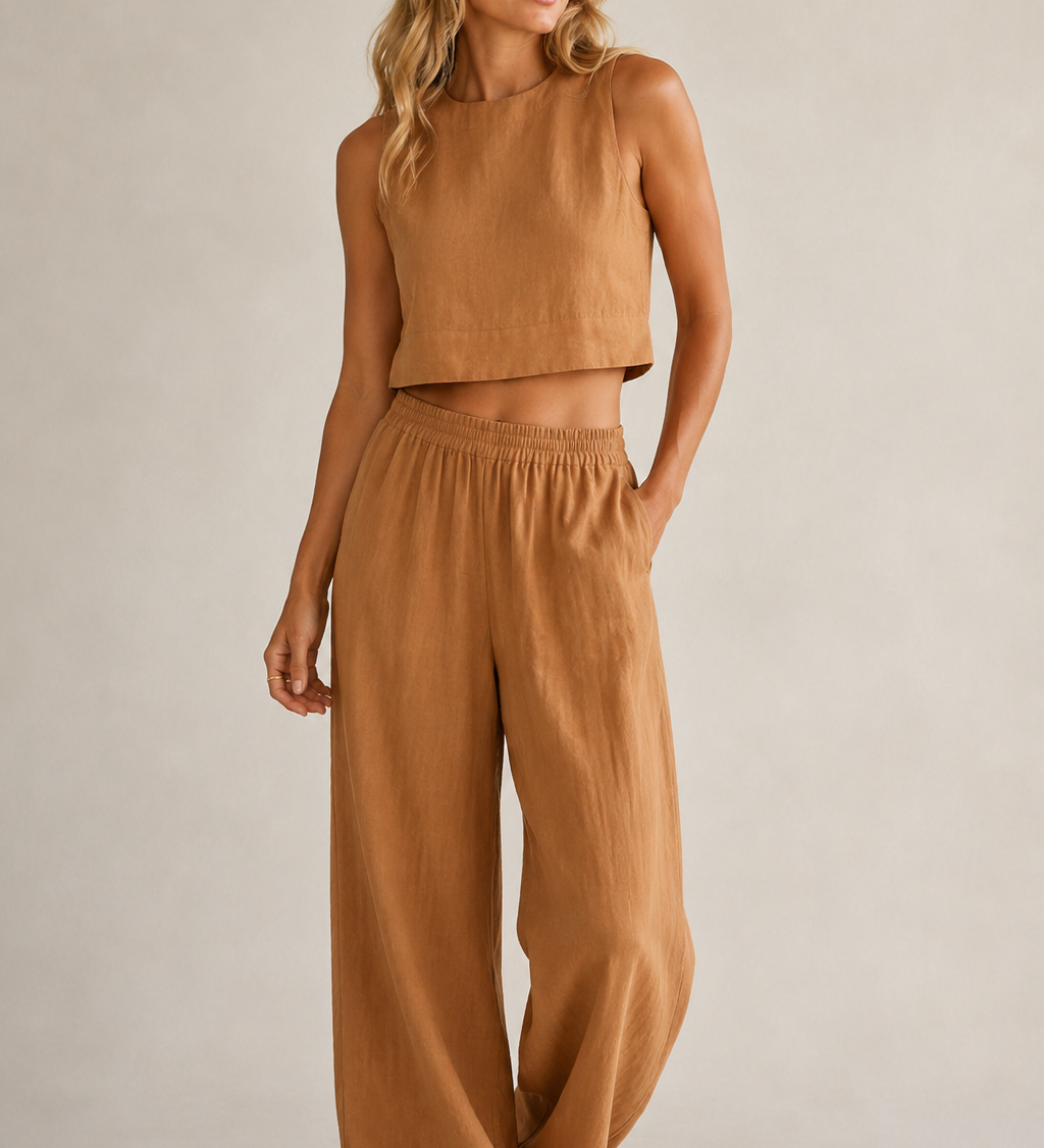 Maya | Baumwoll Zweiteiliges Sommeroutfit