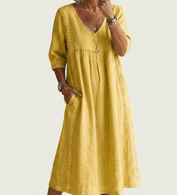 Juliette I Elegance A-Linie Maxi-Kleid