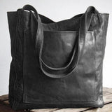 THESSALY | Klassische Leder-Tote