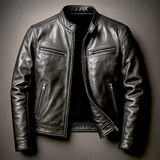 Vintage Lederjacke