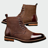 Madeleine - Oxford Kunstleder Stiefeletten