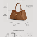 Mayfair Tasche aus Leder und Rafia Limited Edition Leder