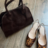 Beatrix  Wildledertasche