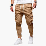 Herren Cargo Jogginghose – Moderne Streetwear Freizeithose mit Taschen und Elastikbund, Outdoor & Alltag