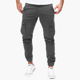 Herren Cargo Jogginghose – Moderne Streetwear Freizeithose mit Taschen und Elastikbund, Outdoor & Alltag