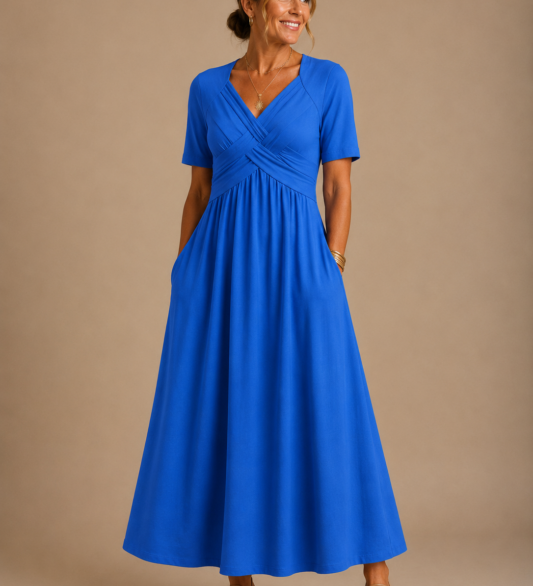 Angeli™ | Elegantes Midi-Kleid