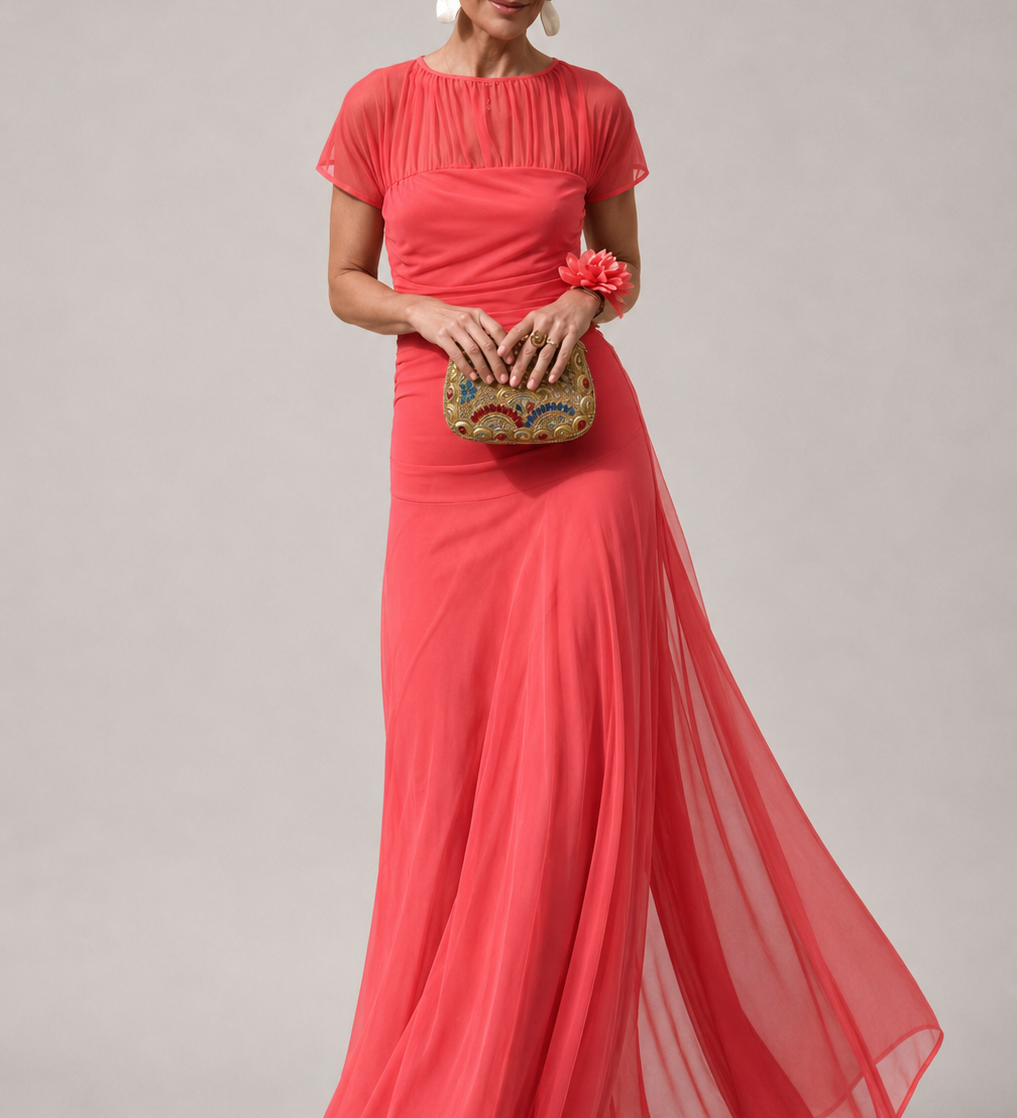 Lauren™ | Chiffonkleid