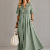 Nathalia™ | Plissiertes Kleid
