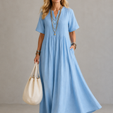 Nathalia™ | Plissiertes Kleid