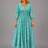 Althea™ | Bohemian Flow Midi Kleid