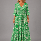 Althea™ | Bohemian Flow Midi Kleid