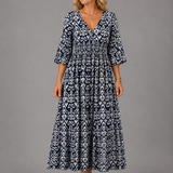 Althea™ | Bohemian Flow Midi Kleid