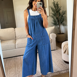 Solmira™ | Lockerer Denim-Overall mit Trägern