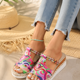 Mira | Sommer Wedge Sandalen