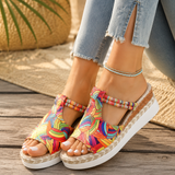 Mira | Sommer Wedge Sandalen