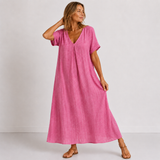 Violette - Fließendes langes Kleid