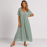 Violette - Fließendes langes Kleid