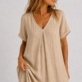 Violette - Fließendes langes Kleid