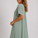 Violette - Fließendes langes Kleid