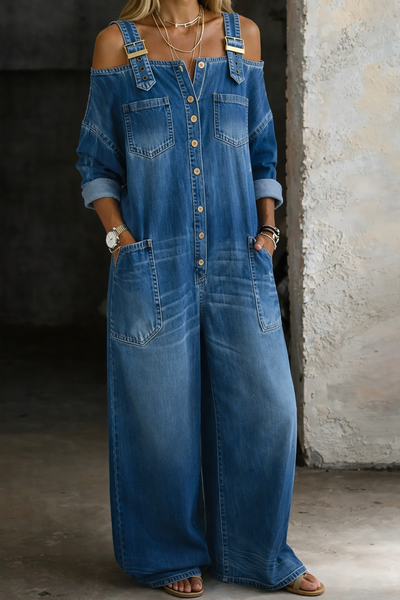 Aurore Denim Jumpsuit